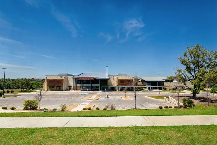 Suburban school campus environment in 78628 Georgetown, TX