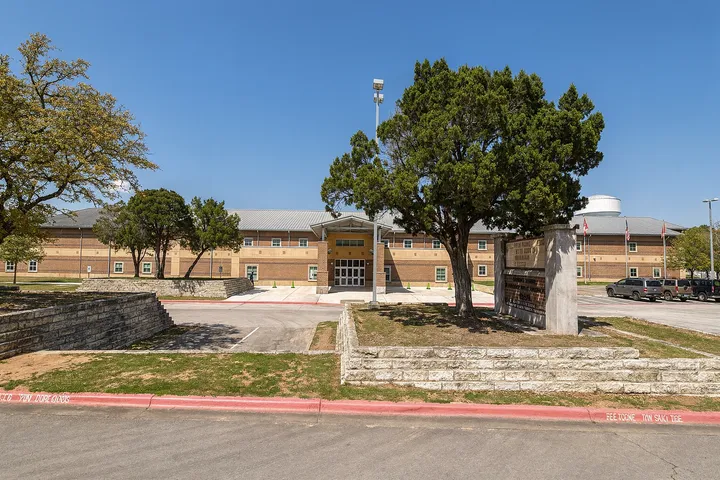 Suburban school campus environment in 78730 Austin area
