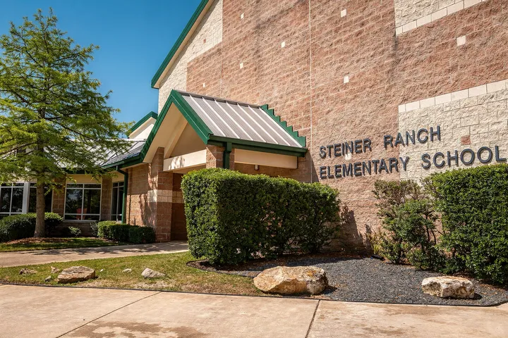 Suburban school campus environment in 78732 Austin area