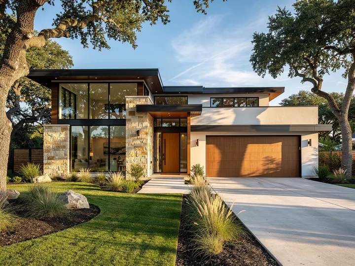 Beautiful Austin home exterior